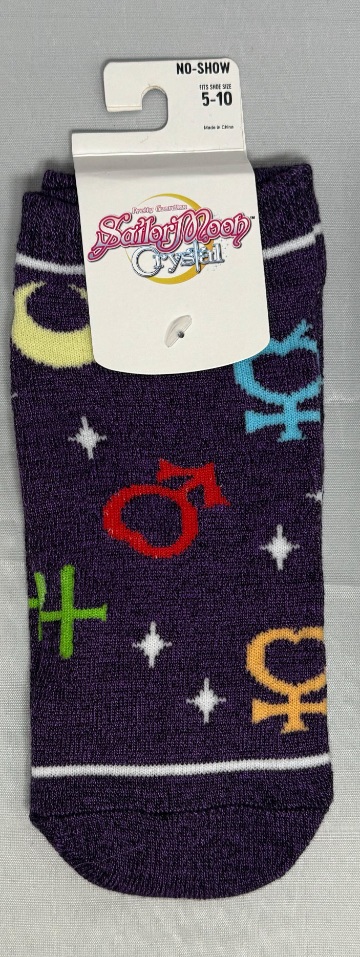 Sailor Scout Symbol Socks (Purple)