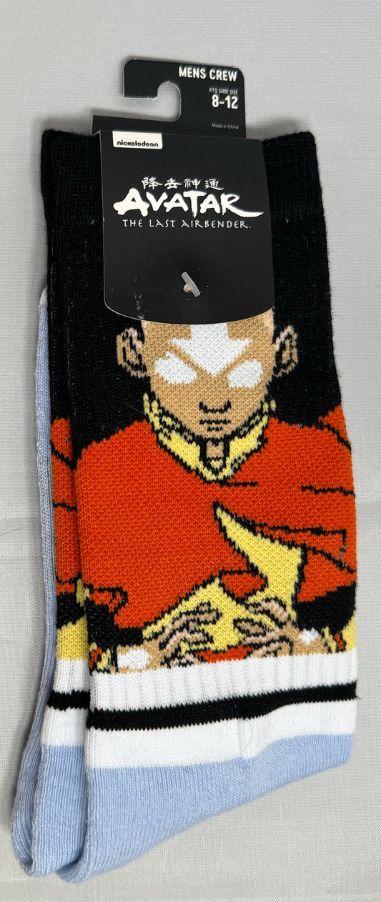 Aang Avatar Socks