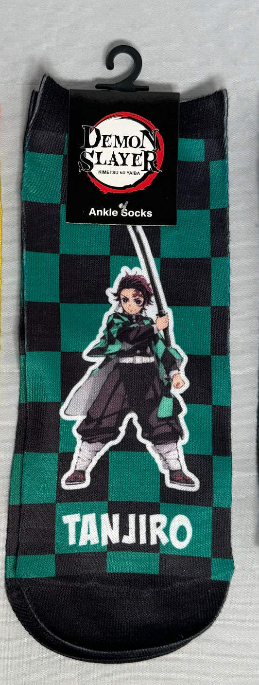 Tanjiro Checkered Socks