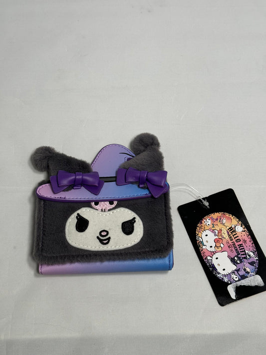 Kuromi Fuzzy Witch Wallet