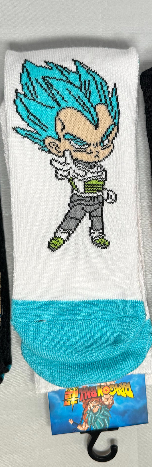 Super Saiyan Blue Vegeta Socks