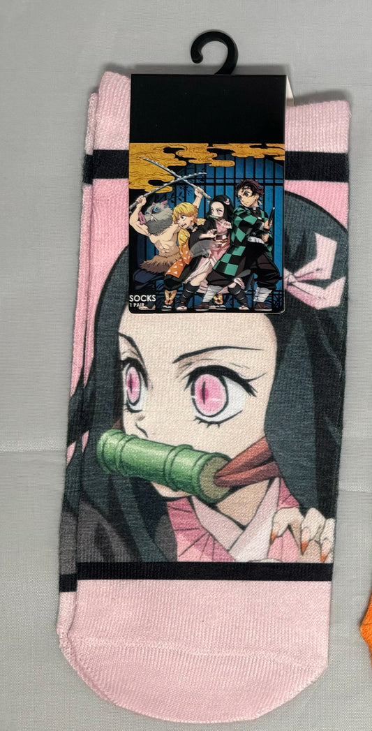 Nezuko Ankle Socks