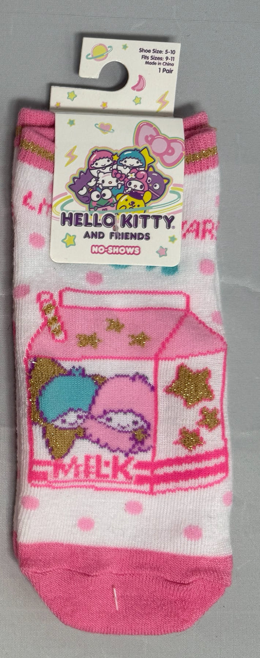 Little Twin Stars Strawberry Milk Socks