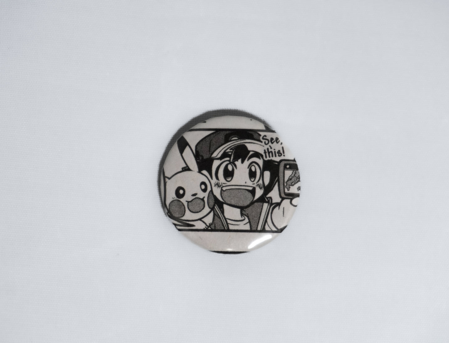 Ash Ketchum buttons