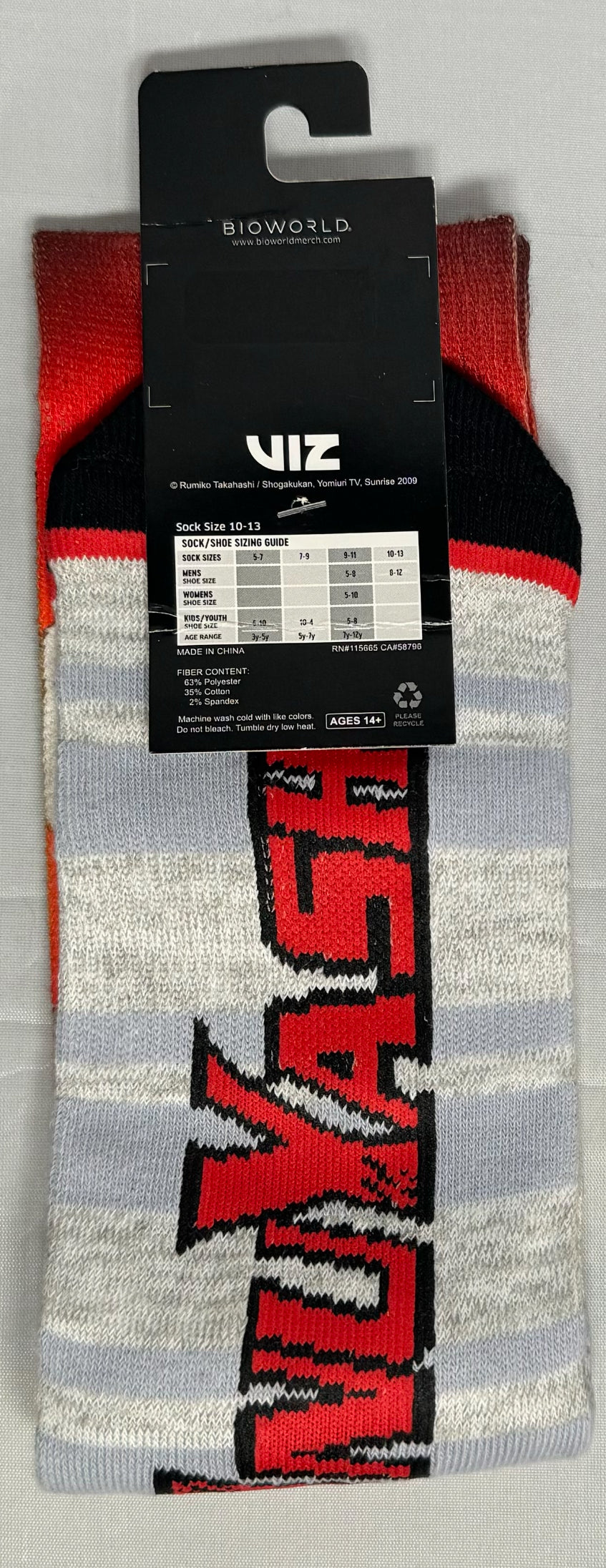 Inuyasha Group Socks