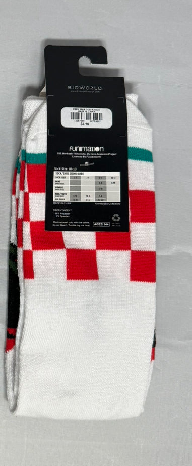 Deku Checkered Socks